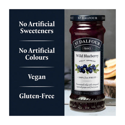 St Dalfour Wild Blueberry Spread - 284g