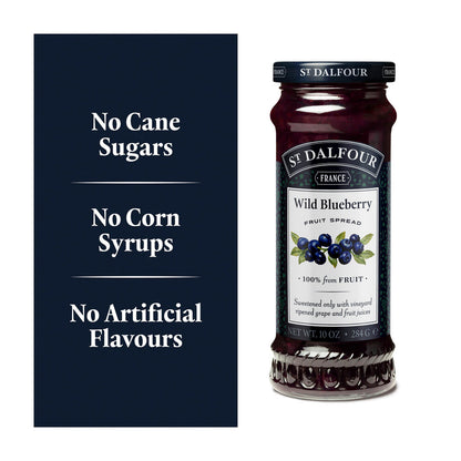 St Dalfour Wild Blueberry Spread - 284g