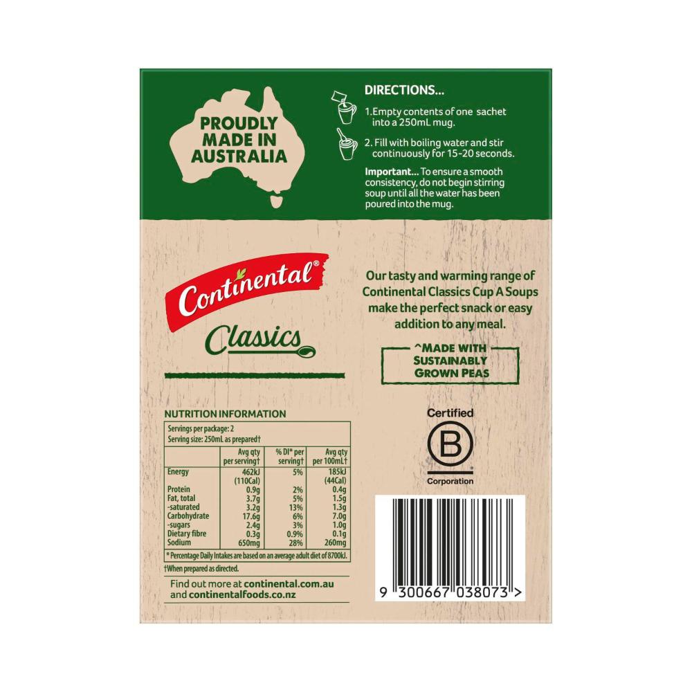 Continental Cup A Soup Dutch Curry With Rice Serves 2 - 55g