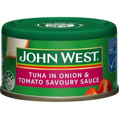 John West Tuna In Tomato & Onion Savoury Sauce 95g