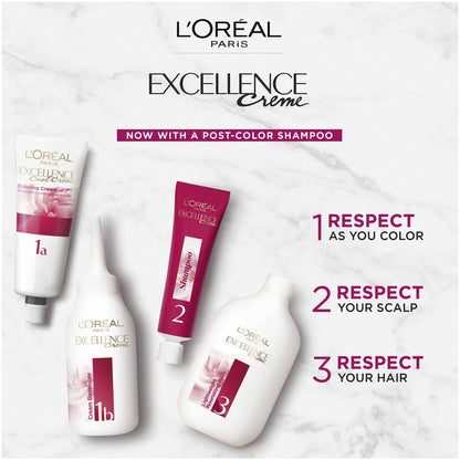 Loreal Paris Excellence Creme Hair Colour 9 Light Blonde Each