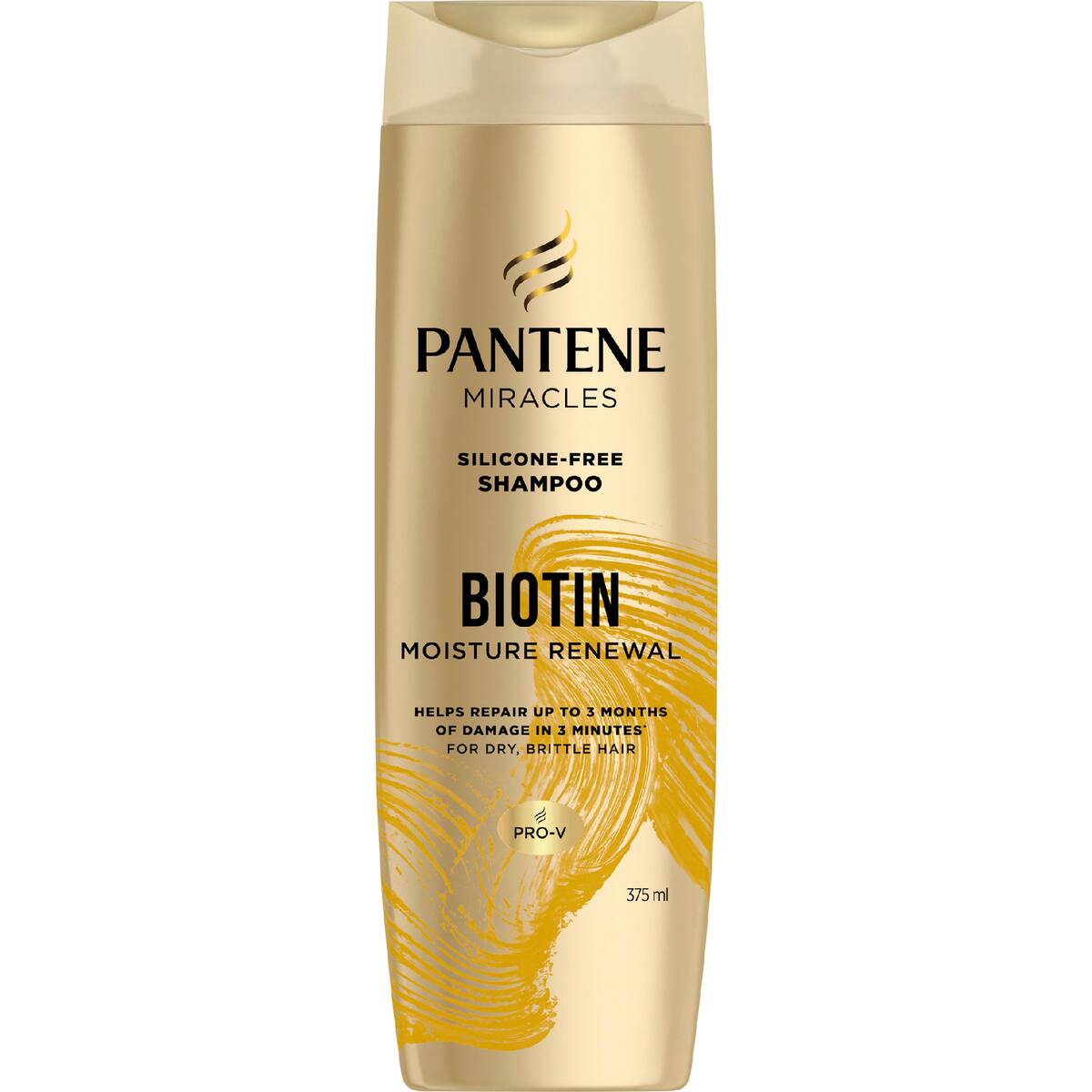 Pantene Biotin Silicone-free Shampoo 375ml