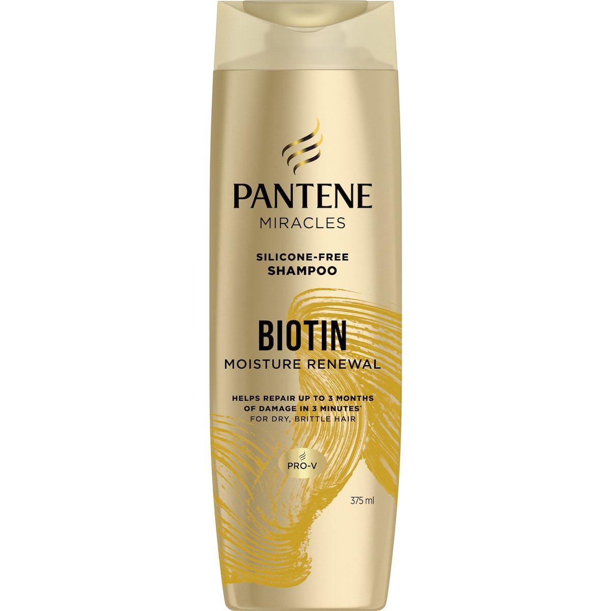 Pantene Biotin Silicone-Free Shampoo 375mL