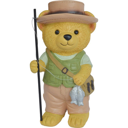 Garden Dream Polyresin Fisherman Bear Each