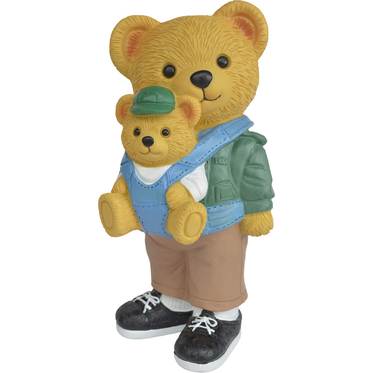 Garden Dream Polyresin Male Bear With Baby Each
