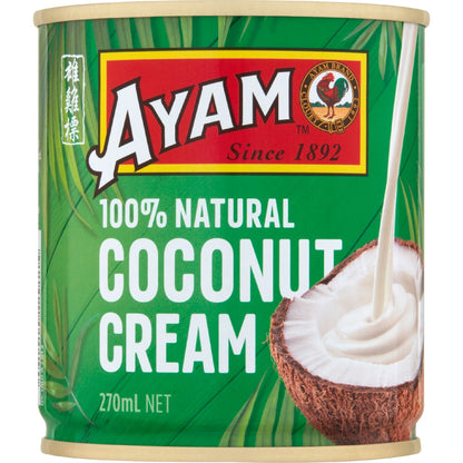 Ayam 100% Natural Coconut Cream 270ml