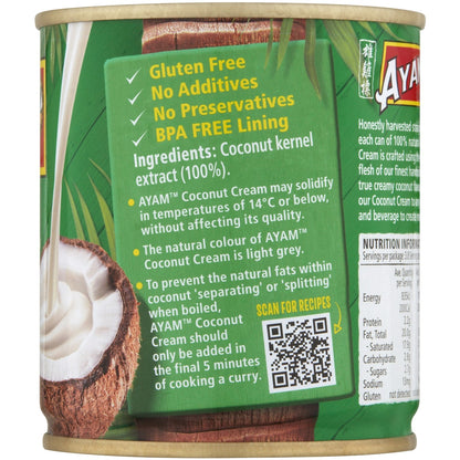 Ayam 100% Natural Coconut Cream 270ml