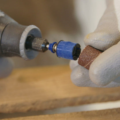 Dremel EZ Lock Sanding Drum Mandrel - 60 Grit Sanding Band - Fast Change