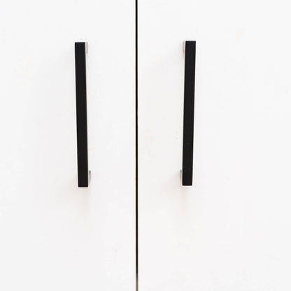 Taskmaster Hollow Square Handle - 128mm - Matte Black