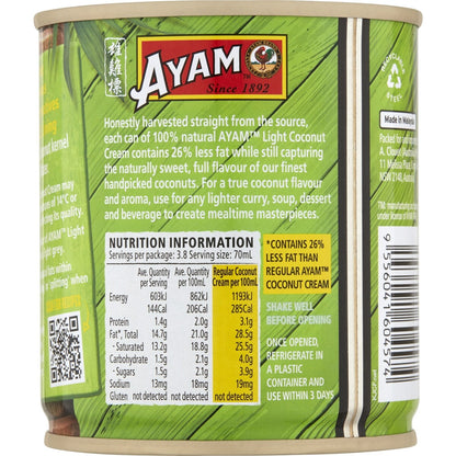 Ayam Coconut Cream Light 270ml