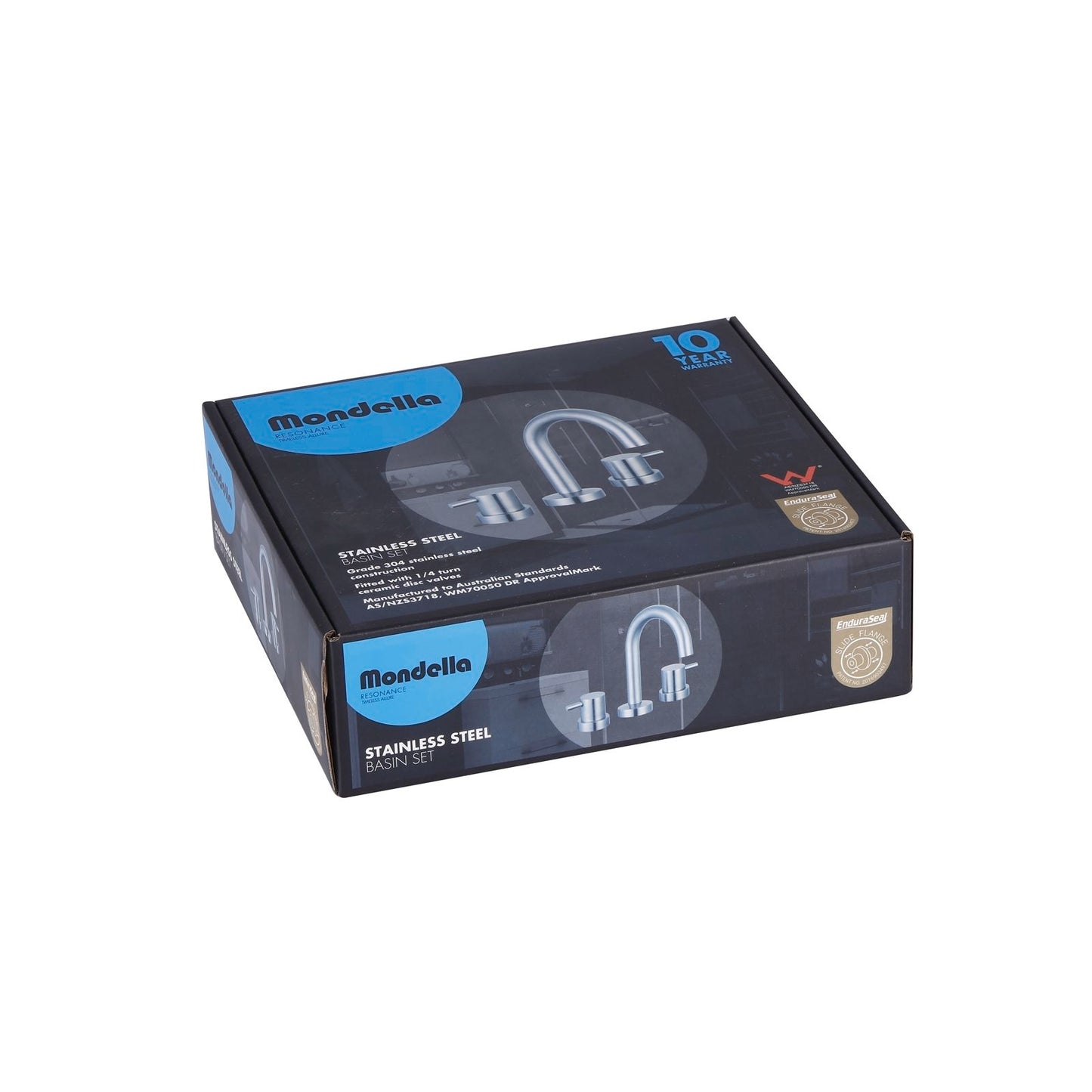 Mondella Stainless Steel Resonance Basin Set - 4 Star