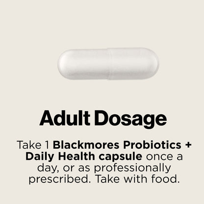 Blackmores Probiotics+ Daily Health Gut Health Vitamin Capsules 30 pack