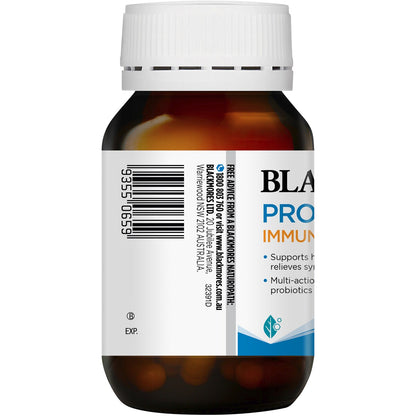 Blackmores Probiotics+ Immune Defence Gut Health Vitamin Capsules 30 pack