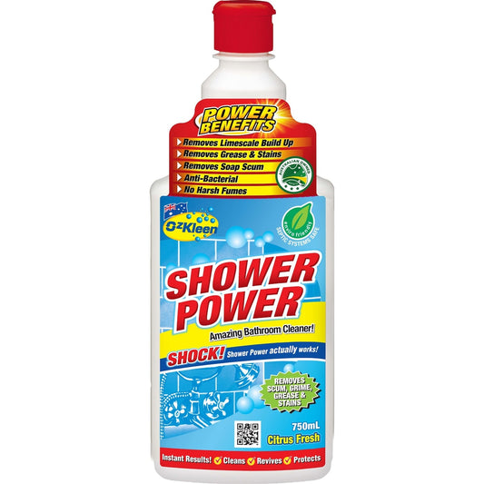 Ozkleen Shower Power Citrus Cleaner Squeeze Pack 750ml