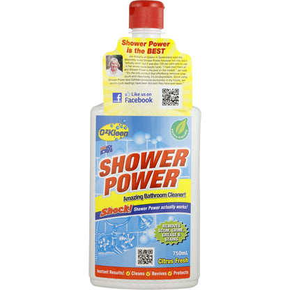 Ozkleen Shower Power Citrus Cleaner Squeeze Pack 750ml