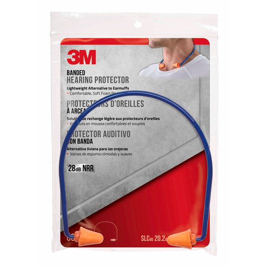 3M Banded Reusable Ear Plugs - 20.2dB