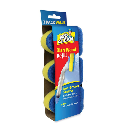 Mr Clean Dish Wand Non Scratch Refill - 3 Pack