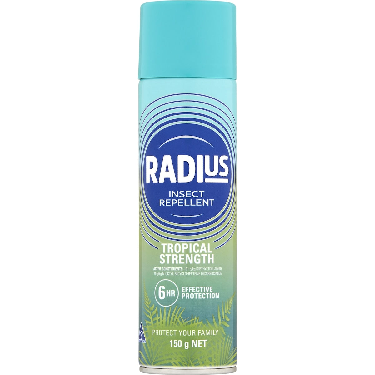 Radius Insect Repellent Tropical Strength 150g