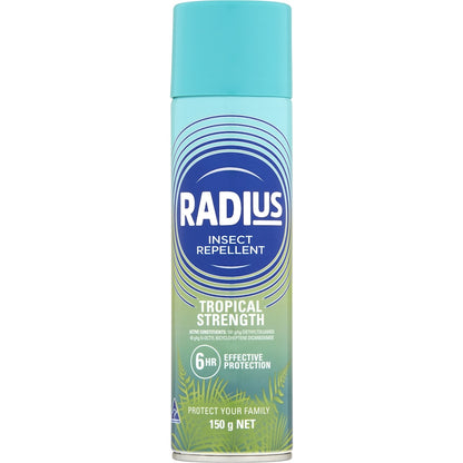 Radius Insect Repellent Tropical Strength 150g