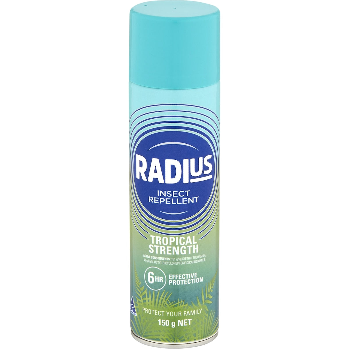 Radius Insect Repellent Tropical Strength 150g