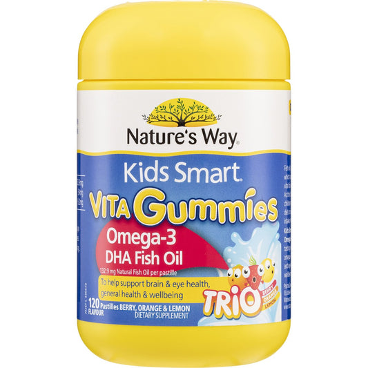 Natures Way Kids Smart Vita Gummies Omega 120 pack