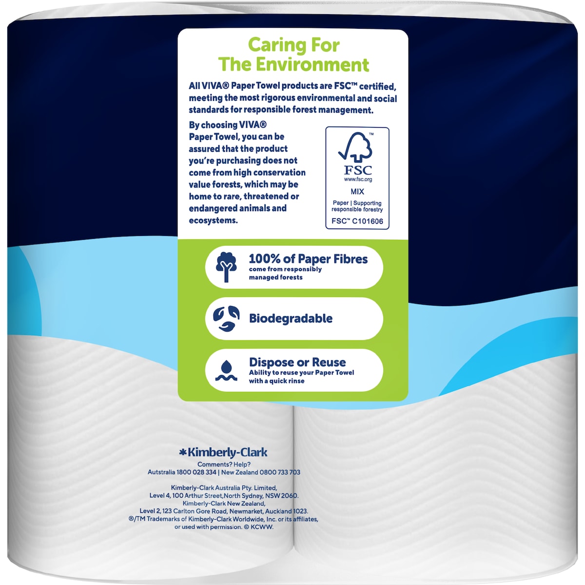 Viva White Paper Towel 6 X 60 Pack