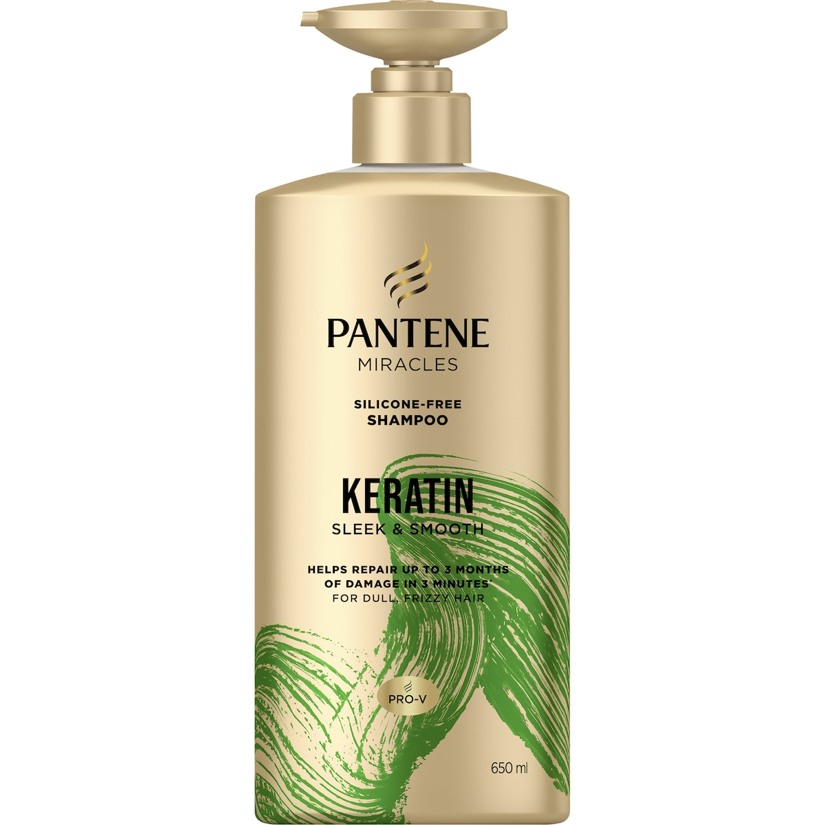 Pantene Keratin Silicone-Free Shampoo 650mL