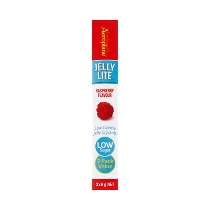 Aeroplane Lite Raspberry Jelly Crystals 2 Pack - 18g