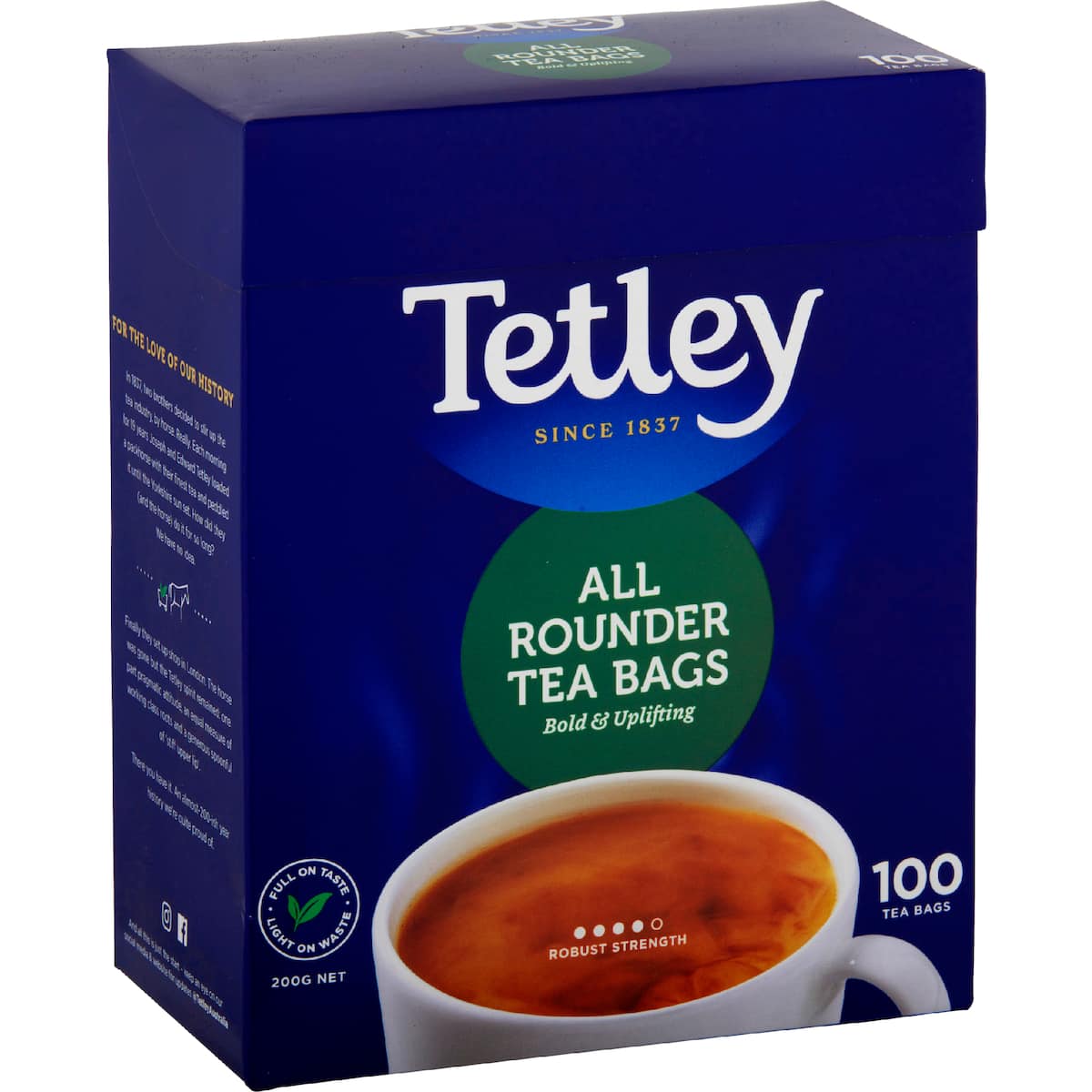Tetley Tagless Tea Bags 100 Pack