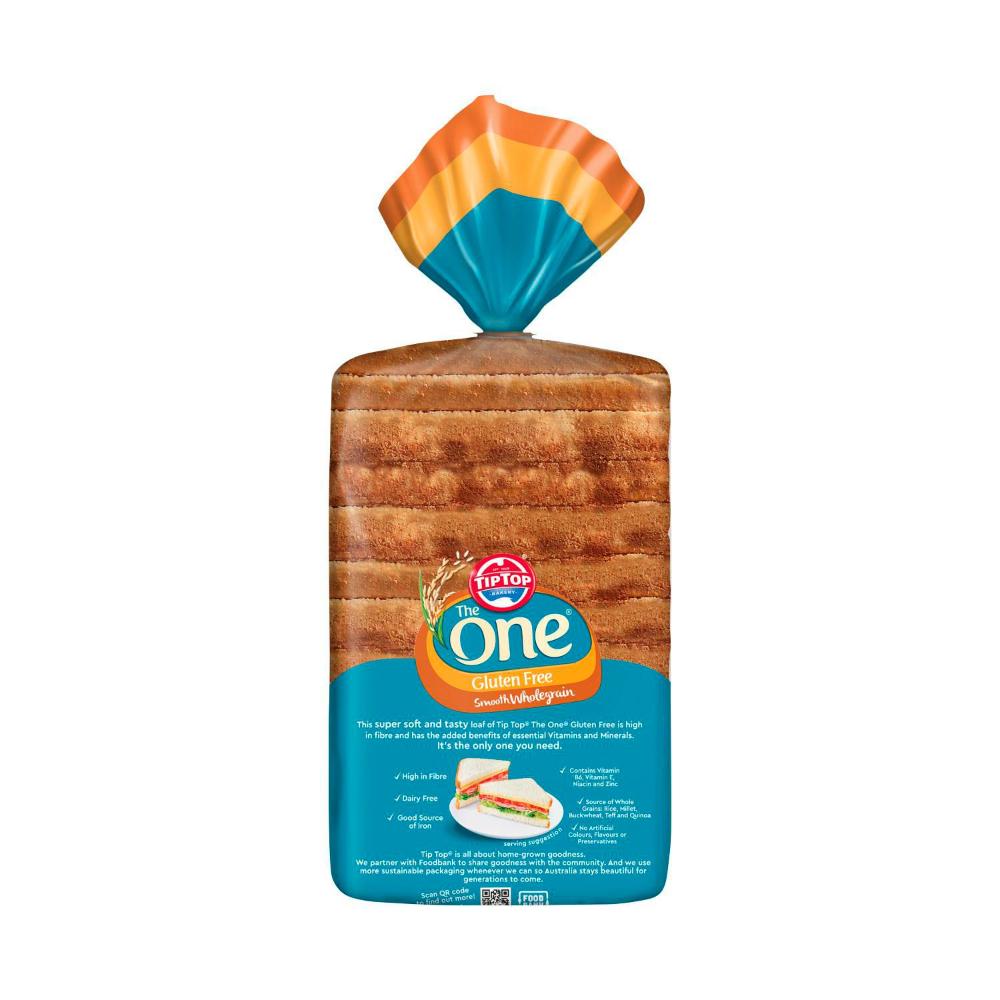 Tip Top The One Gluten Free Smooth Wholegrain - 550g