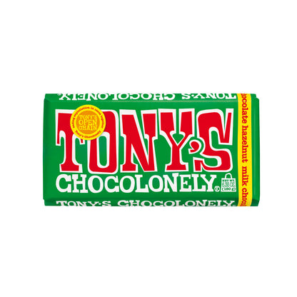 Tony's Chocolonely Milk Chocolate Hazelnut - 180g