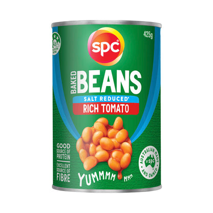 SPC Baked Beans in Rich Tomato Salt Reduced - 425g