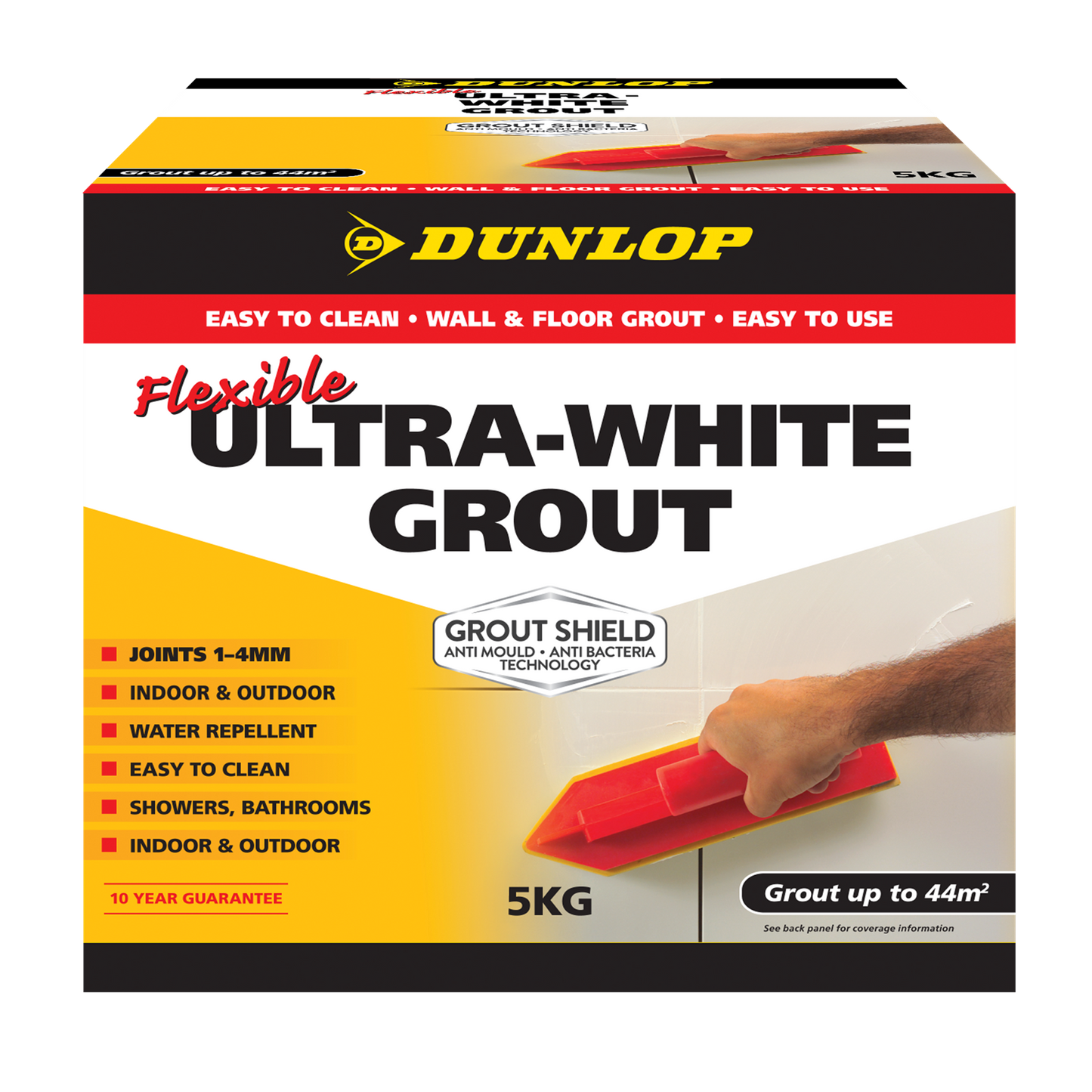 Dunlop Ultra White Grout - 5kg