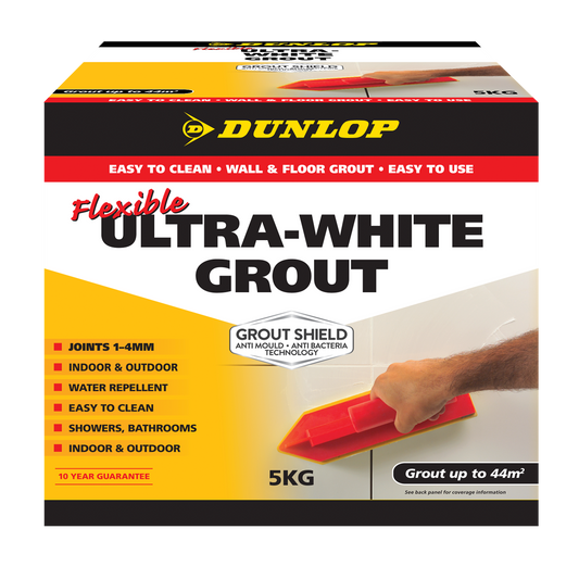 Dunlop Ultra White Grout - 5kg