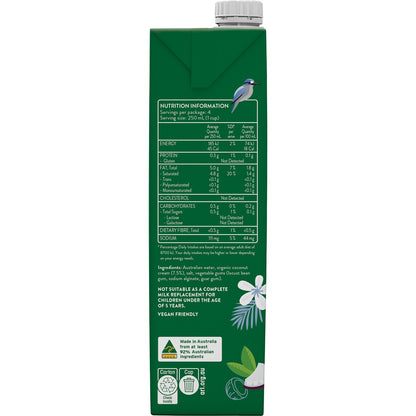Australias Own Unsweetened Coconut Milk 1l