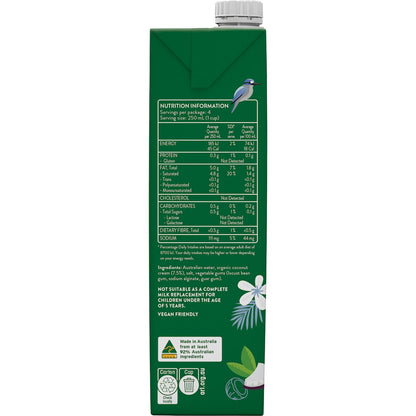 Australias Own Unsweetened Coconut Long Life Milk Uht 1l