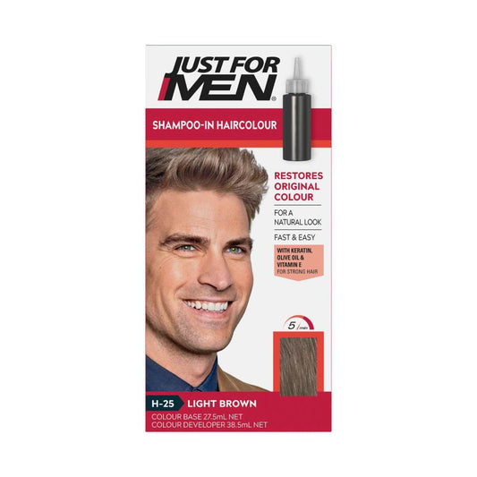 Just For Men Hair Colour Light Brown 100G - 1 each