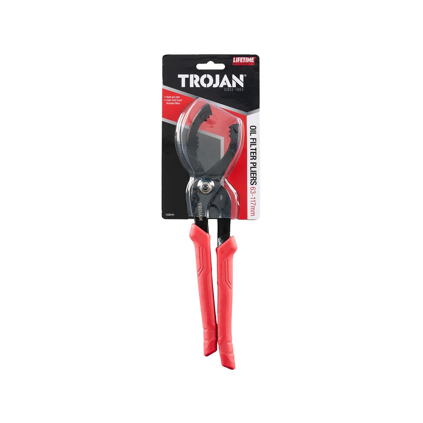 Trojan Oil Filter Pliers - 63-117mm