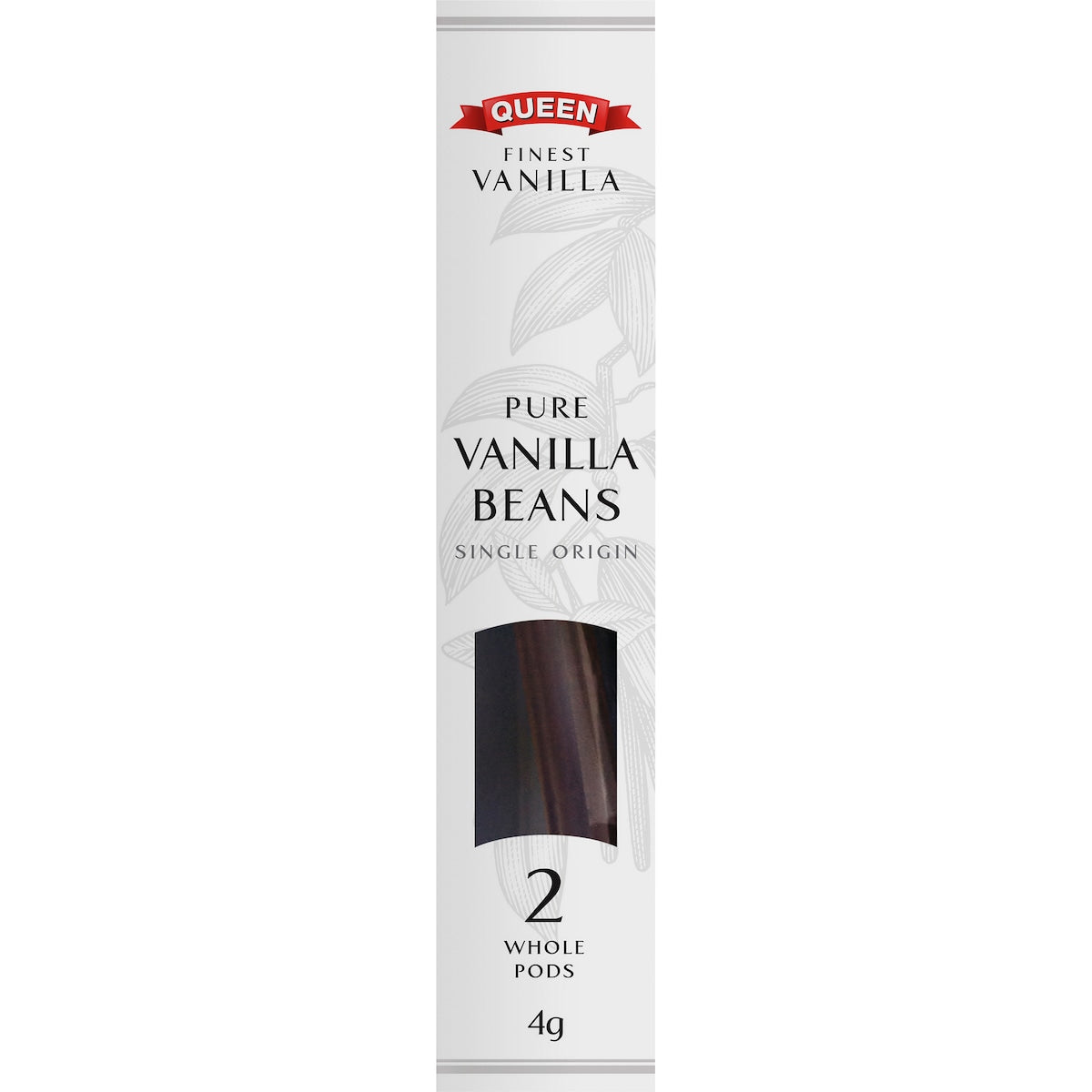 Queen Finest Vanilla Bean Pods 4g