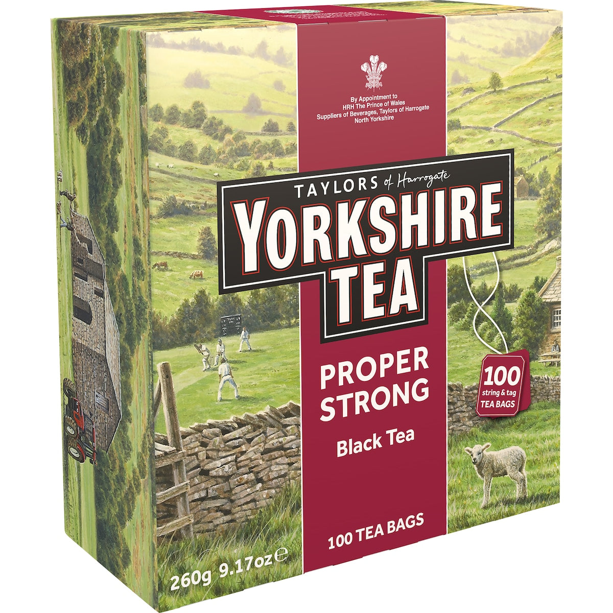 Taylors Of Harrogate Yorkshire Extra Strong Tea Bags 100 pack