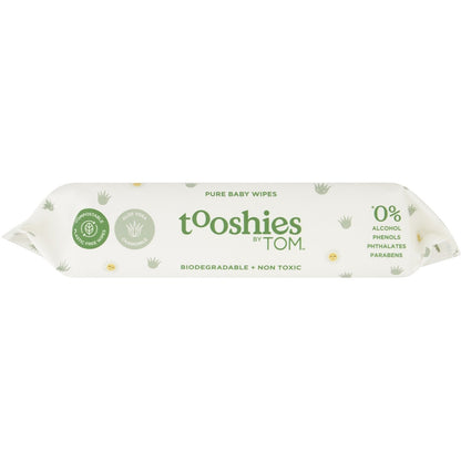 Tooshies Eco Wipes Aloe Vera & Chamomile Baby Wipes 70 Pack