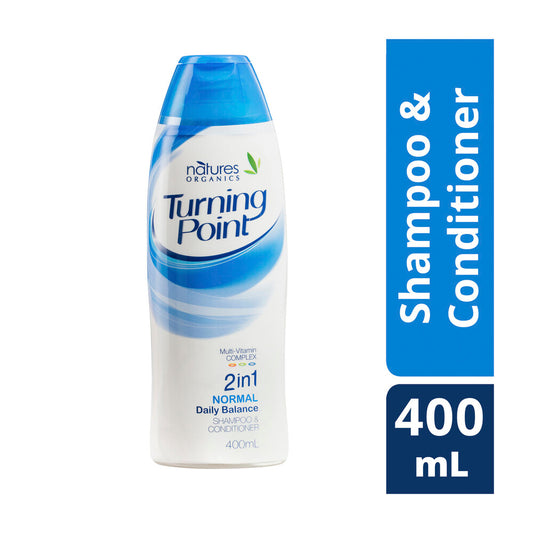 Turning Point 2 in 1 Normal Shampoo & Conditioner - 400mL