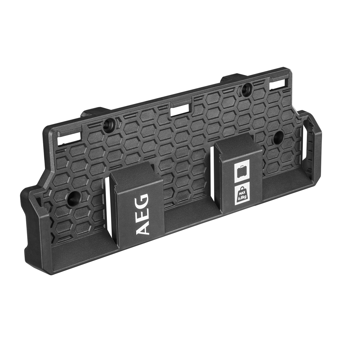 AEG 3 Port 18V Battery Holder - 114 x 26 x 294mm