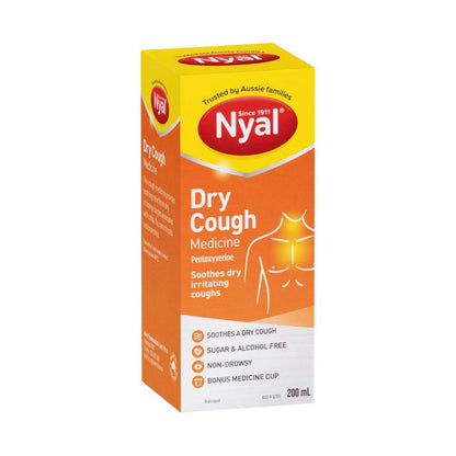 Nyal Dry Cough Mixture - 200mL