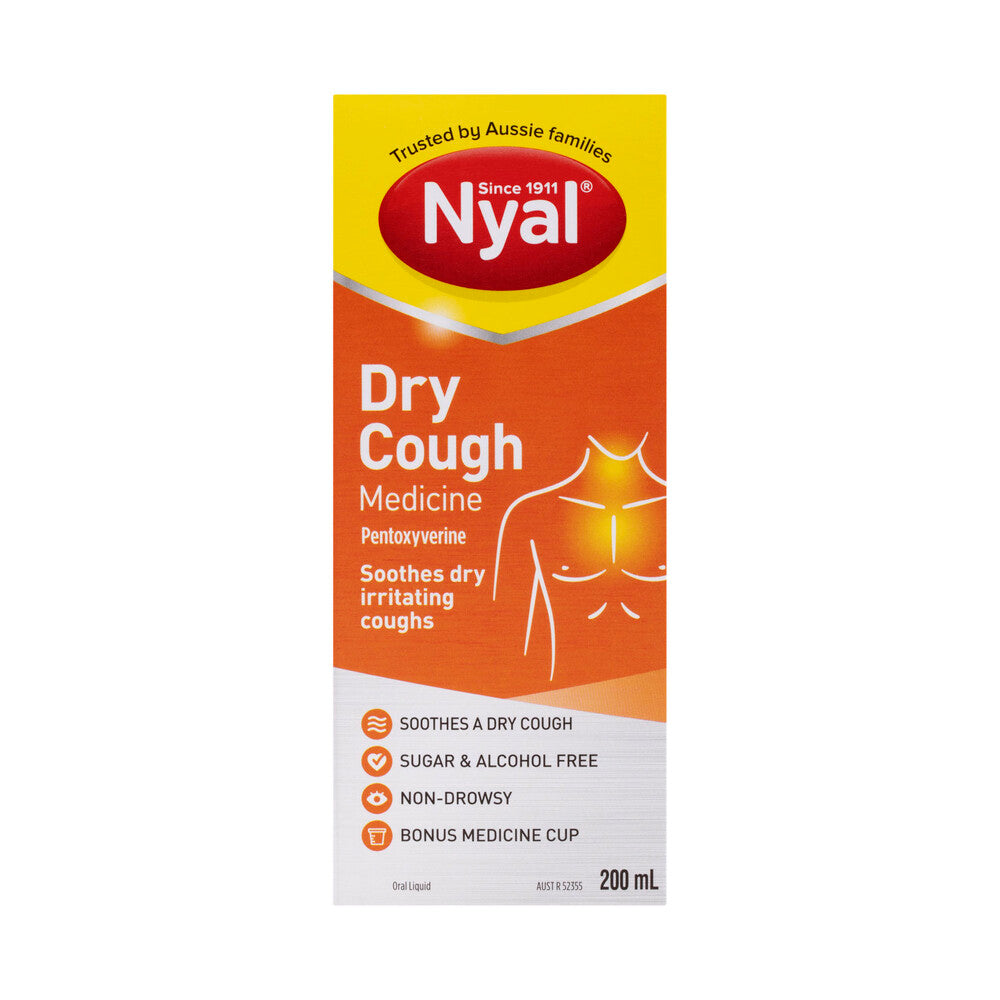 Nyal Dry Cough Mixture - 200mL