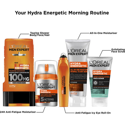 L'oreal Men Expert Hydra Energetic Deep Exfoliating Face Scrub 100ml
