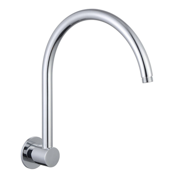 Mondella Gooseneck Shower Arm - 300mm - Brushed Nickel