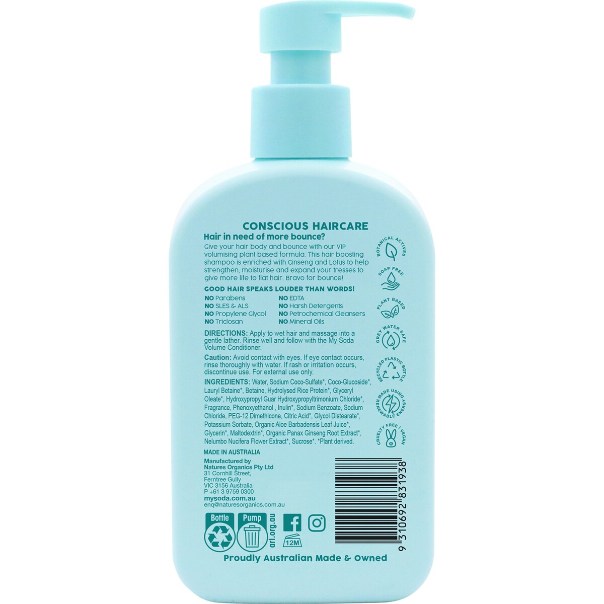 My Soda Volume Shampoo 350mL