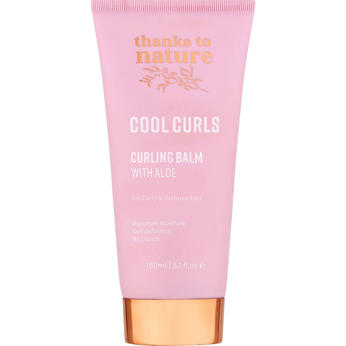 Thanks To Nature Cool Curls Balm With Aloe Vera For Curly Hair 150ml