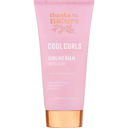 Thanks To Nature Cool Curls Balm With Aloe Vera For Curly Hair 150ml
